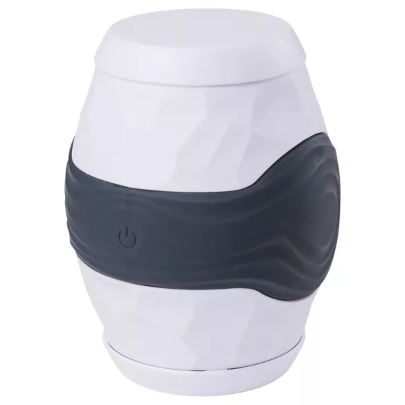 Desirel Grip Master - masturbatore maschile stringente - silicone grigio