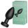 Desirel Easy Obsidian - vibratore anale radio, ricaricabile (nero)