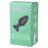 Desirel Easy Obsidian - vibratore anale wireless ricaricabile - nero