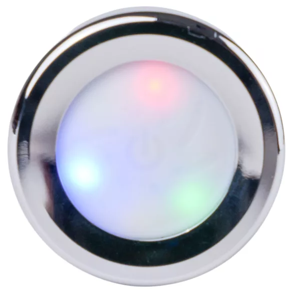 Desirel GlowPlug - plug anale luminoso piccolo - argento