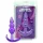 Desirel - plug anale a sfere - silicone viola
