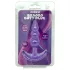 Desirel - plug anale a sfere - silicone viola