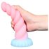 OgazR - Dildo unicorno luminescente arcobaleno - 22cm