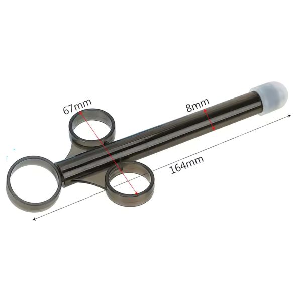 Siringa dosatrice lubrificante (nero)