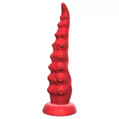   Monster Fuck - vibratore tentacolo con ventosa e telecomando - rosso