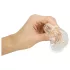 Hardway - anello peniena di ricambio in silicone - trasparente