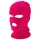 Balaclava - passamontagna a maglia con 3 aperture (rosa scuro)