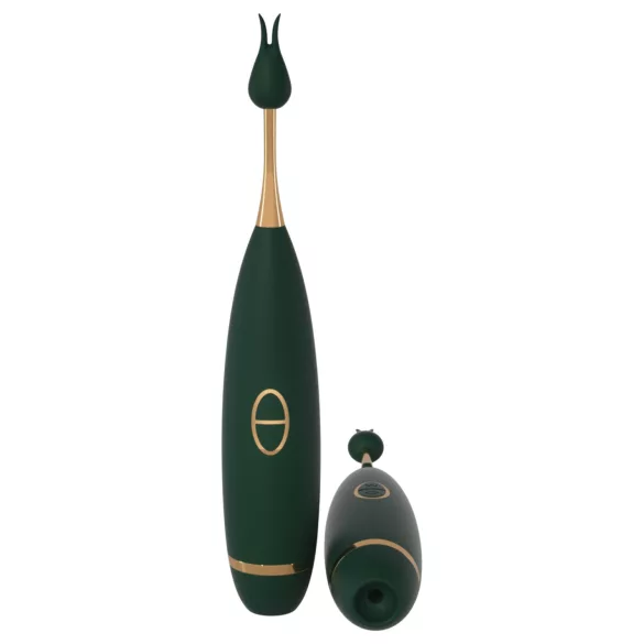 Lonely - vibratore clitorideo - set 3 pezzi - verde