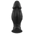 Kangvo - dildo in silicone gonfiabile magnetico (nero)