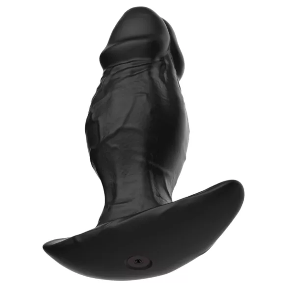 Kangvo - dildo in silicone gonfiabile magnetico (nero)
