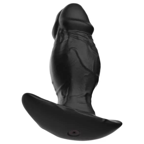 Kangvo - dildo in silicone gonfiabile magnetico (nero)