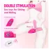 Mroow - vibratore flessibile a forma di cuscino (rosa)