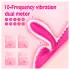 Mroow - vibratore flessibile a forma di cuscino (rosa)