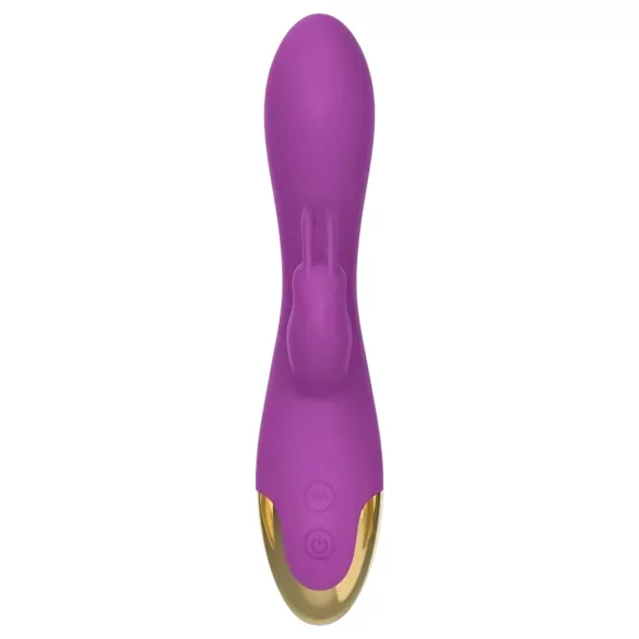Mroow - vibratore con coniglietto e braccio per il clitoride (viola)
