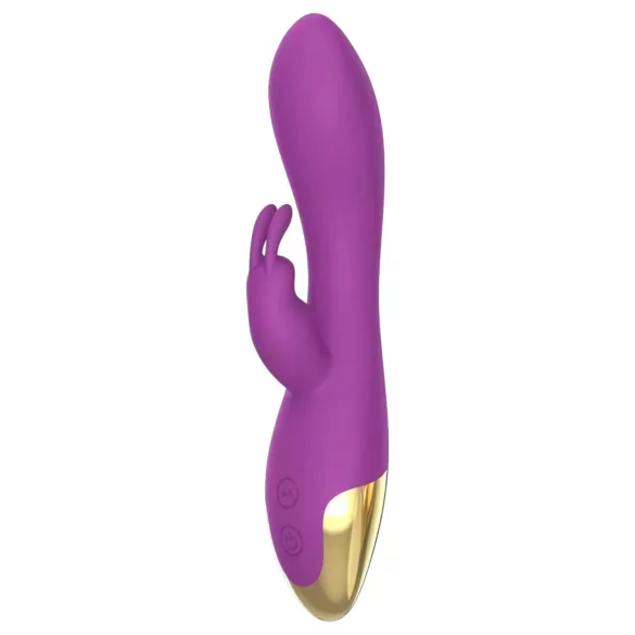 Mroow - vibratore con coniglietto e braccio per il clitoride (viola)