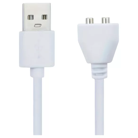 Pleasure Charge Loveline - cavo di ricarica USB magnetico (bianco)