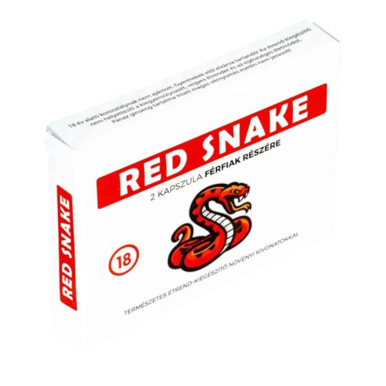 Serpente Rosso - Integratore alimentare in capsule per uomini (2 pezzi)