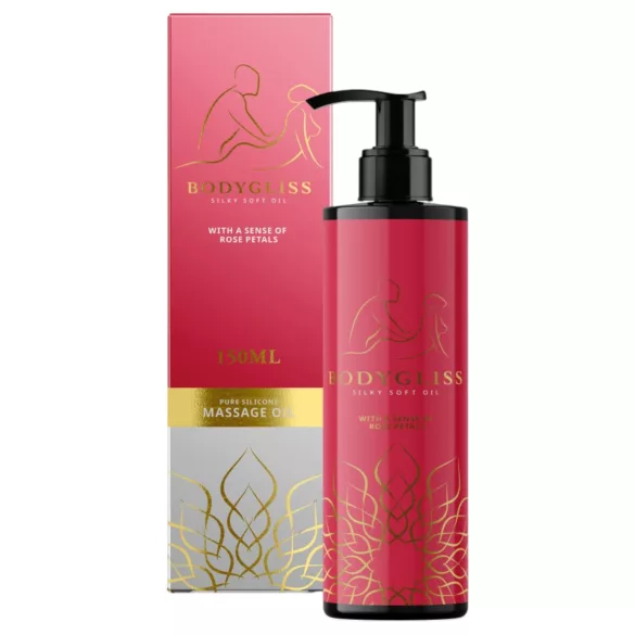 BodyGliss - olio da massaggio e lubrificante - rosa - 150ml