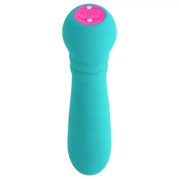 FemmeFunn Ultra Bullet - vibratore mini premium - silicone turchese