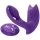Inya Bump-N-Grind - Vibratore clitorideo 2in1 riscaldante (viola)