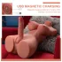 XISE Hermosa Lady Boy - masturbatore vibrante a spinta - torso realistico