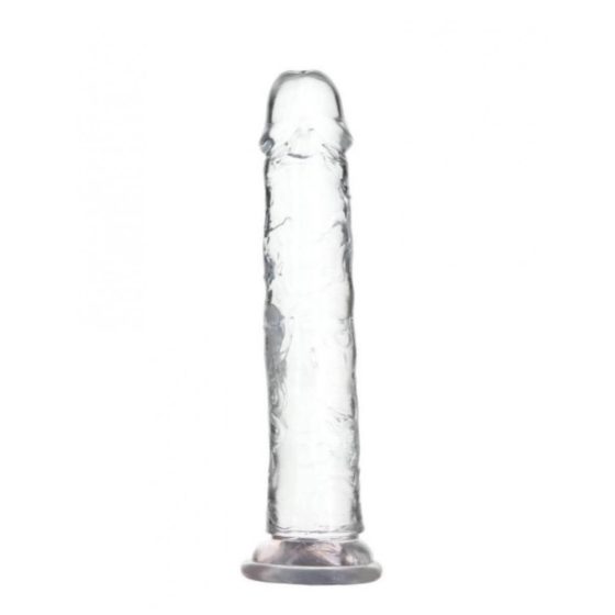 Dildo Trasparente con Base - Addiction Crystal - 20cm