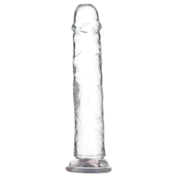 Addiction Crystal - Dildo con ventosa trasparente - 20cm