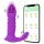 AlvUp - vibratore anale smart con spinta - silicone viola
