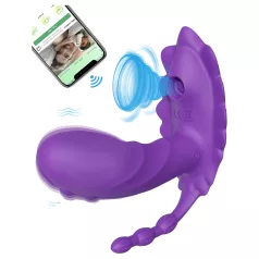 AlvUp - vibratore indossabile controllato da app (viola)