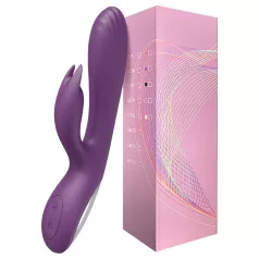 AlvUp - vibratore punto G con coniglietto - silicone viola