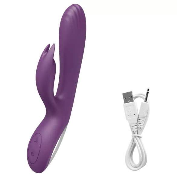 AlvUp - vibratore punto G con coniglietto - silicone viola