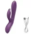 AlvUp - vibratore punto G con coniglietto - silicone viola