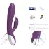 AlvUp - vibratore punto G con coniglietto - silicone viola