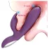 AlvUp - vibratore punto G con coniglietto - silicone viola
