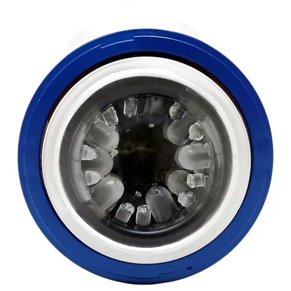 Leten SM390 - masturbatore maschile riscaldante con suono - bianco