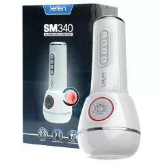   LETEN SM340 - masturbatore ricaricabile vibrante, succhiante e gemente