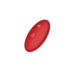   Rosa Solitaria Plug - Vibratore Anale Ricaricabile con Radiocomando (rosso)