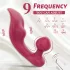 Sex HD Chomper - vibratore clitoride e anale - rosso