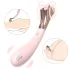 Sex HD - vibratore ricaricabile a prova di goccia con rotella di stimolazione (rosa)