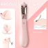 Sex HD - vibratore ricaricabile a prova di goccia con rotella di stimolazione (rosa)