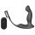 Sex HD Virgil - vibratore prostatico nero con anello per pene e testicoli