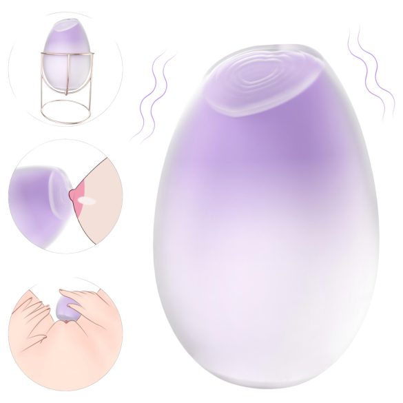 Sex HD - Stimolatore capezzoli e clitoride 2in1 (viola)