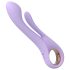 Sex HD Kaethe - vibratore con stimolatore clitorideo - silicone viola