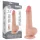 Lovetoy - dildo realistico doppio strato con ventosa 19,5 cm - color carne
