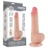 Lovetoy - dildo realistico doppio strato con ventosa 19,5 cm - color carne