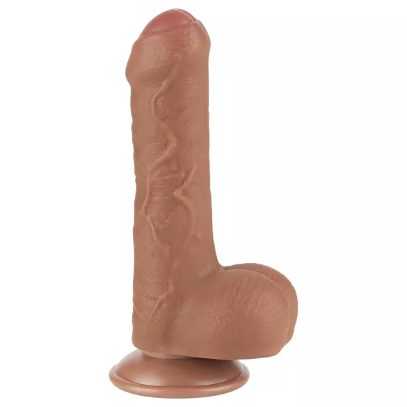Lovetoy - dildo realistico con testicoli a doppio strato