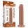 Lovetoy Sliding-Skin - dildo realistico ventosa - doppio strato 20cm naturale