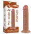 Lovetoy Sliding-Skin - dildo realistico ventosa - doppio strato 20cm naturale