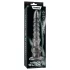 Lovetoy King Sized - vibratore realistico extra grande - 32 cm - grigio