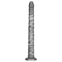   Lovetoy King Sized - vibratore extra grande - 40,5 cm - grigio